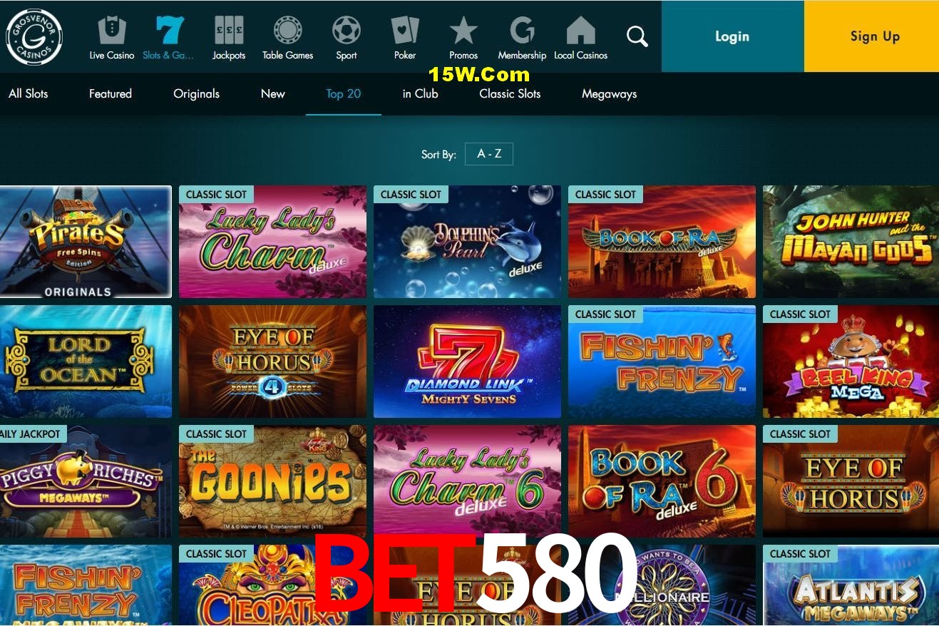 Experiência VIP Bet580